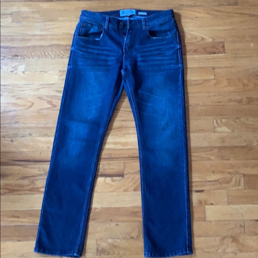 MBX Blue Slim Stretch Fit Jeans